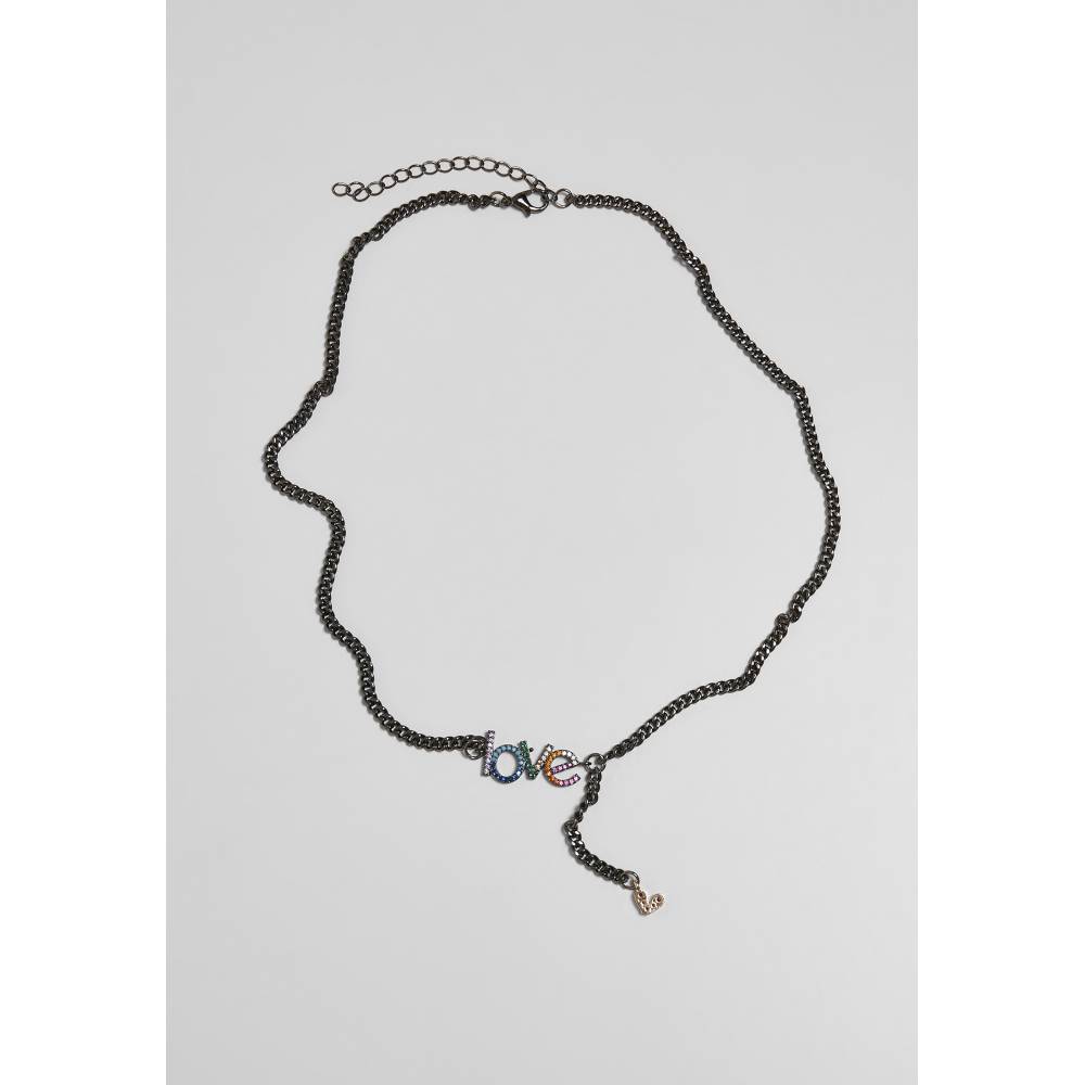 Urban Classics - Love Ketting - Metaalkleurig